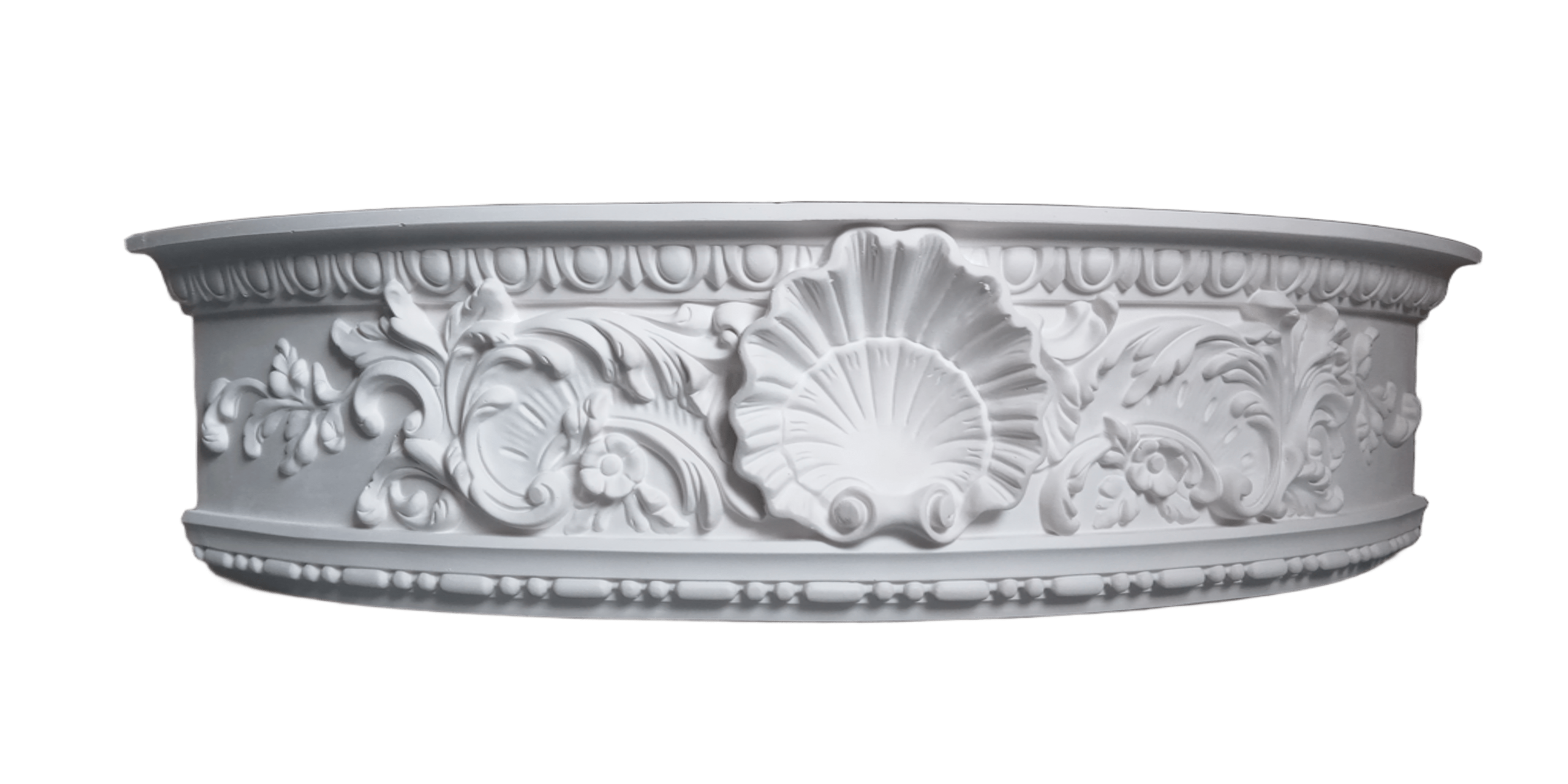 Балдахин декоративный гипсовый 2 шт. D 730 мм (31464197)