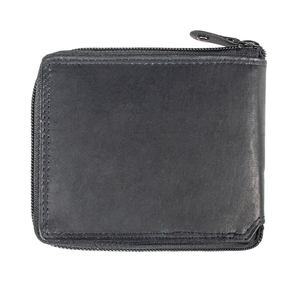 Кошелек кожаный мужской JCB NC38 Black (JCBNC38MN BLK) - фото 2