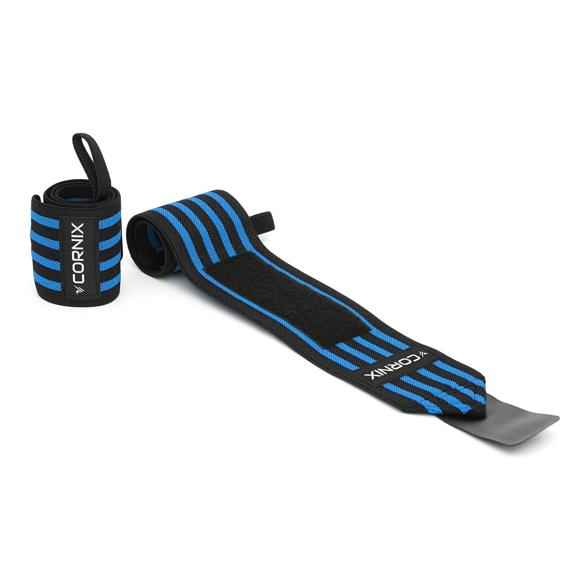 Бинты для запястий Cornix Wrist Wraps XR-0193 Black/Blue (25801585)