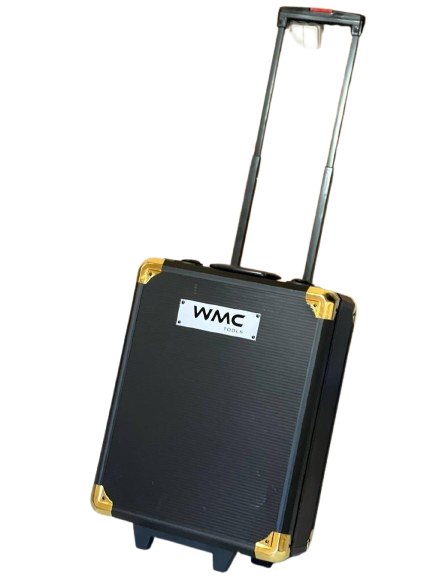 Набор инструмента WMC TOOLS 408 предметов с трещоткой в чемодане