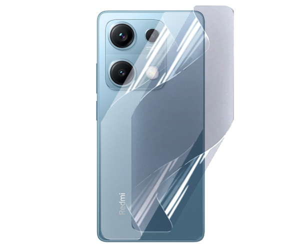 Пленка гидрогелевая противоударная Hydrogel Film для Xiaomi Redmi Note 14S на заднюю панель Transparent Пленка гидрогелевая противоударная Hydrogel Film для Xiaomi Redmi Note 14S на заднюю панель Transparent