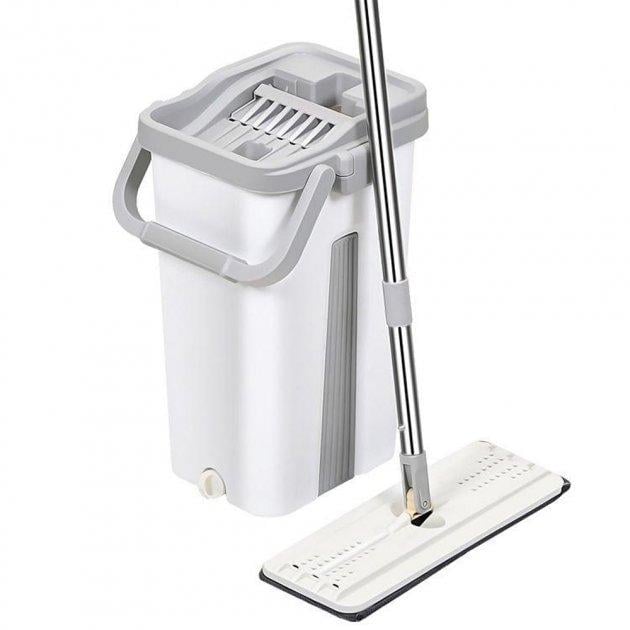 Швабра з відром Cleaning Mop G3 Large з віджиманням Білий (ftlx-840)