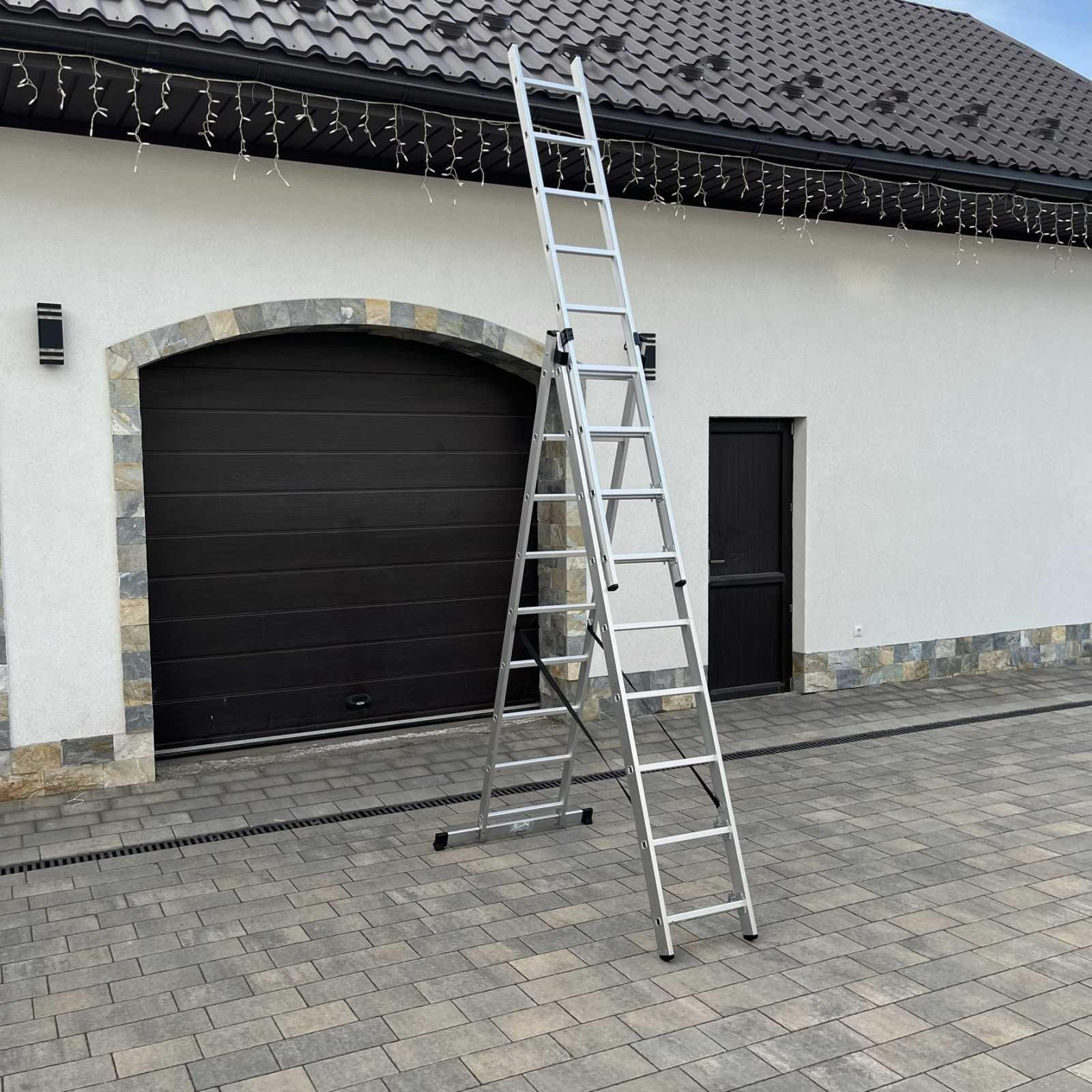 Лестница алюминиевая Higher универсальная раскладная 3х9 (10174479) - фото 8 Лестница алюминиевая Higher универсальная раскладная 3х9 (10174479) - фото 8