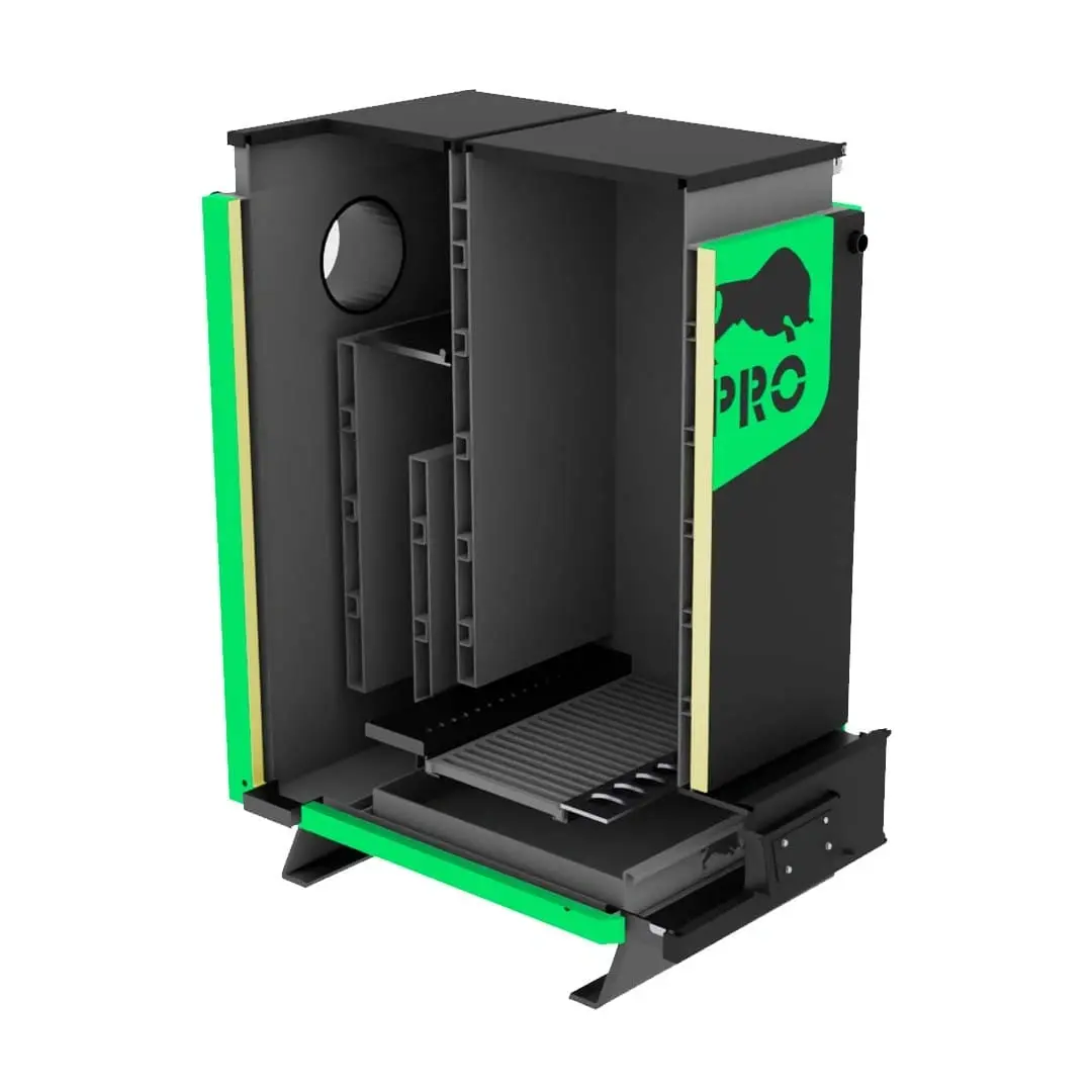 Котел твердотопливный шахтный Zubr Pro 10 кВт (21-61-100036) - фото 4