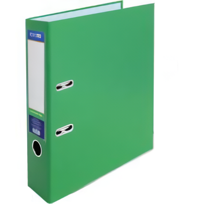 Папка-регистратор Economix А5 70 мм картон Зеленый (E30724-04)