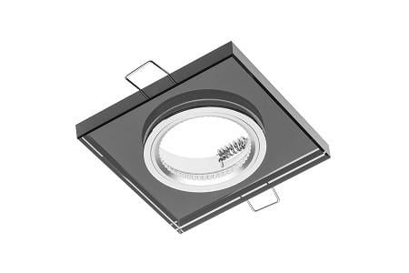 Світильник точковий GTV Palace II OP-PalaceDKW-20 GU10 скло Black (1309697216)