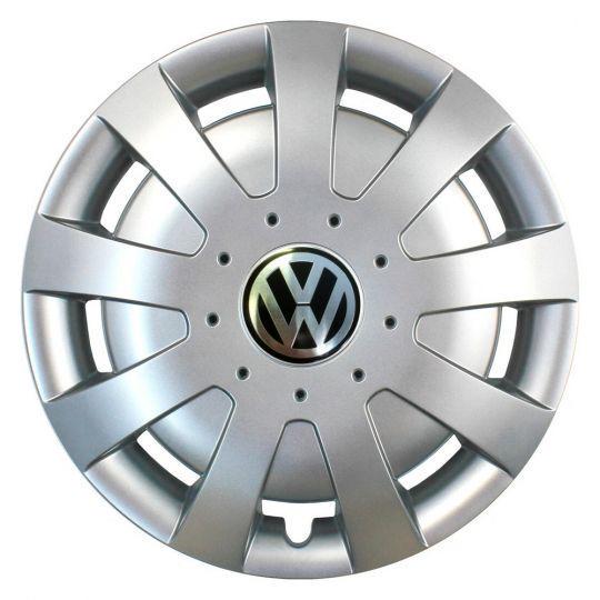 Автомобильные колпаки SKS 309 R15 с логотипом Volkswagen 4 шт. Серебристый