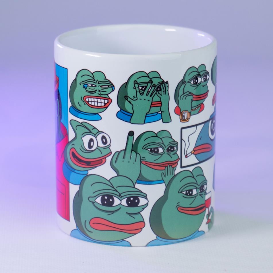 Кружка PEPE Лягушонок Пепе 330 мл (00000001142)