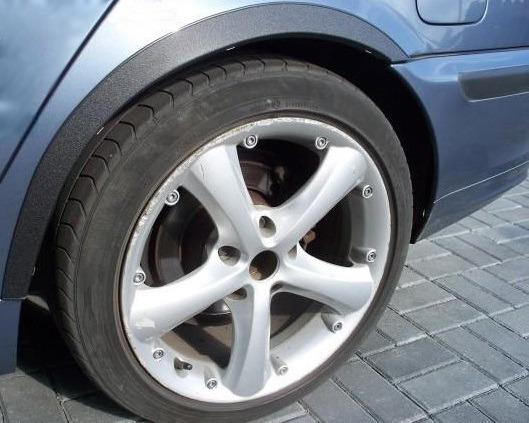 Накладки на арки Max chrome для BMW 3 серия E-46 1998-2006 гг. нержавеющая сталь Хром
