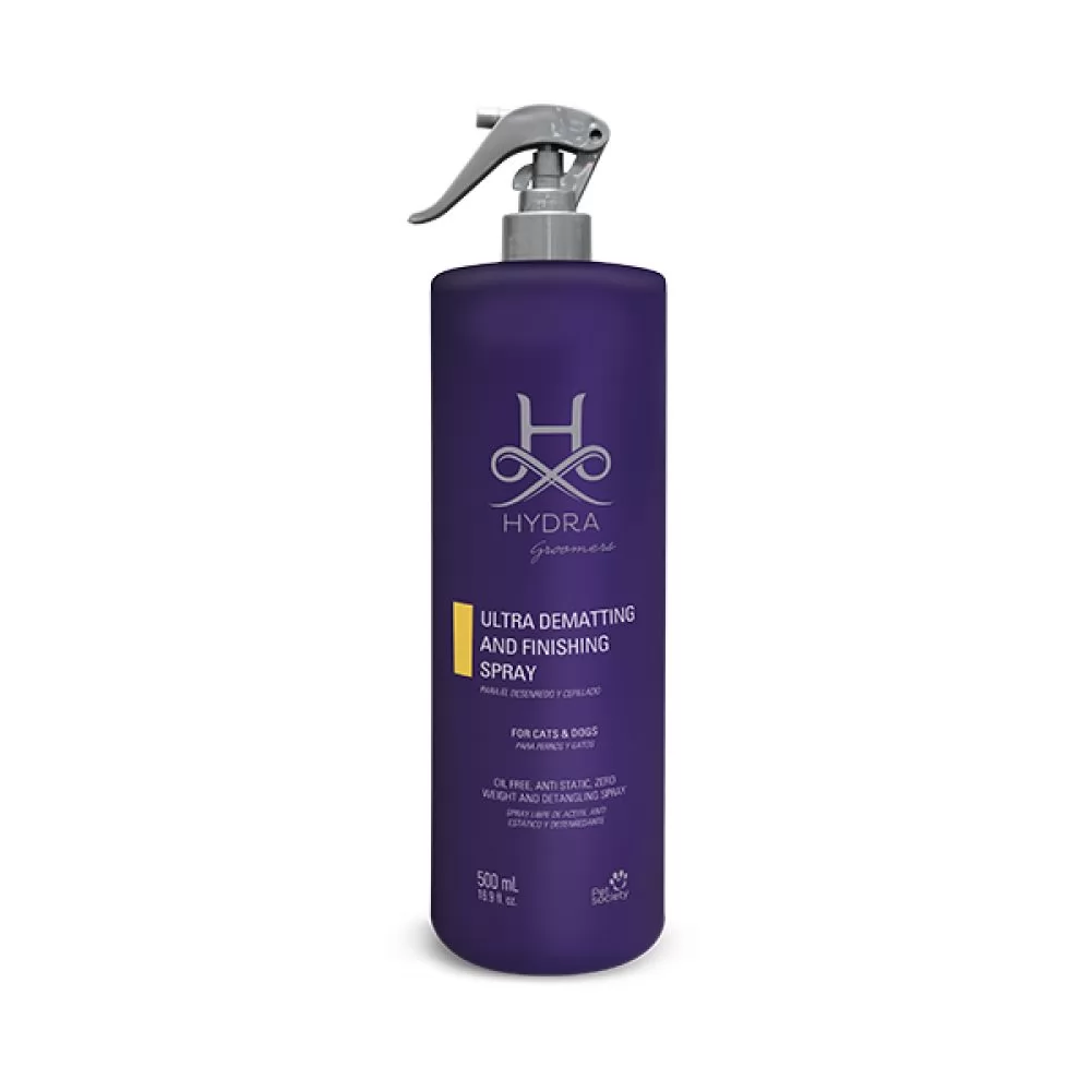 Спрей-финиш для животных Hydra GROOMERS Ultra Dematt and Finishing Spray распутывание колтунов и уход за шерстью 500 мл (24159238)