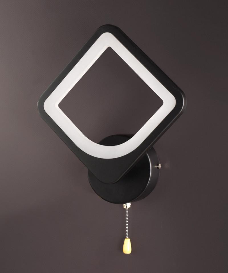 Бра настенное LED 2281/1-bk Черный (5-LED 2281/1)