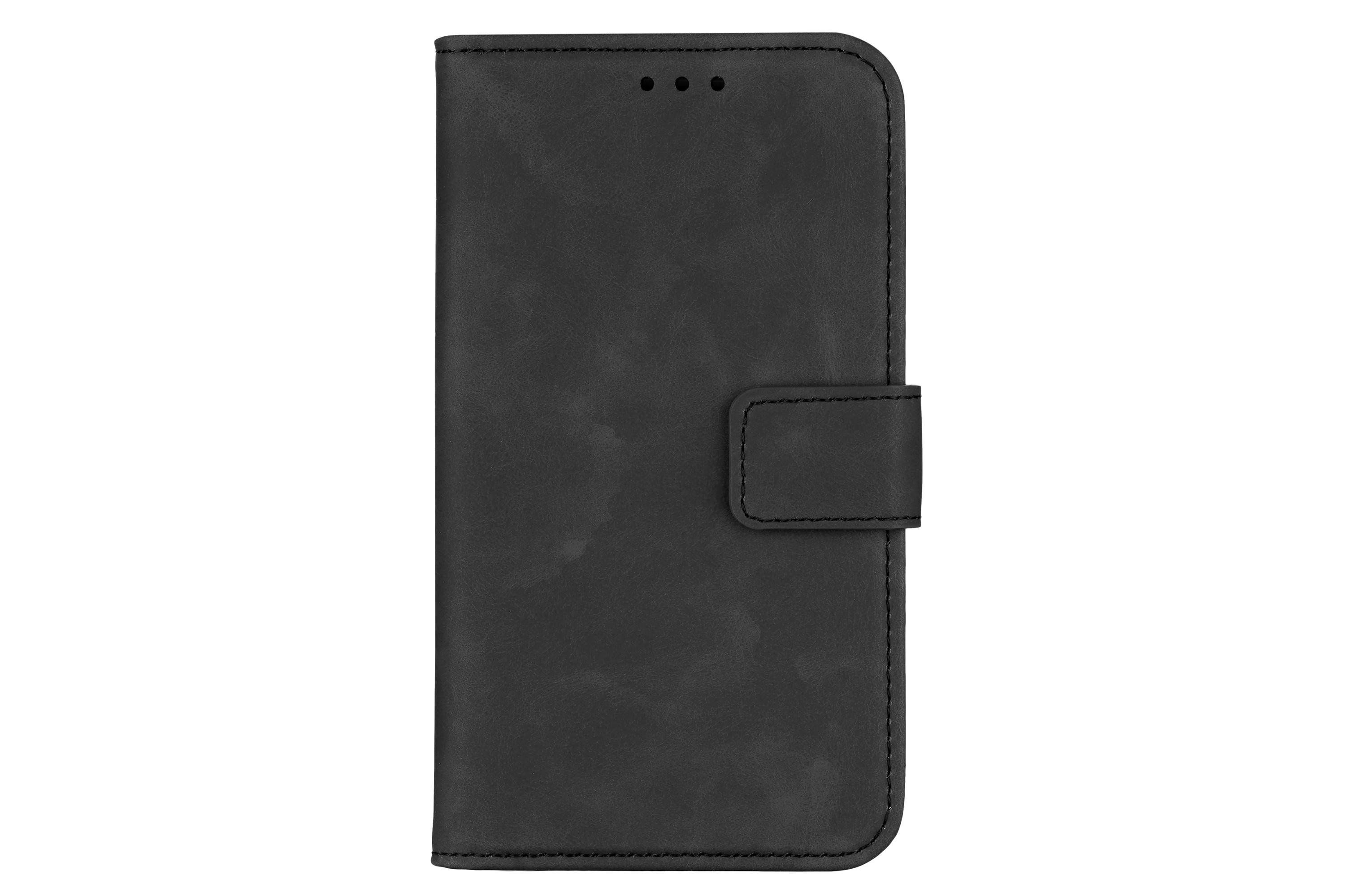 Чехол-книжка для телефона 2E SILK TOUCH для телефонов 4.5-5" Smoky black (2E-UNI-4.5-5-HDST-SBK)