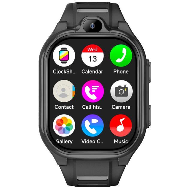 Смарт-годинник AS10 SIM GPS IPX7 вологозахистом Чорний (30502677) - фото 2 Смарт-годинник AS10 SIM GPS IPX7 вологозахистом Чорний (30502677) - фото 2