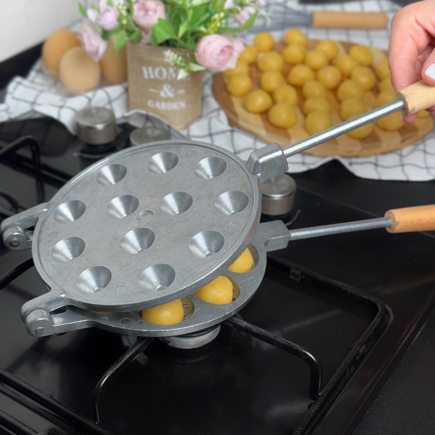 Форма для выпекания орешков ХЕАЗ на 12 половинок орехов со съемными ручками (87441) - фото 38 Форма для выпекания орешков ХЕАЗ на 12 половинок орехов со съемными ручками (87441) - фото 38