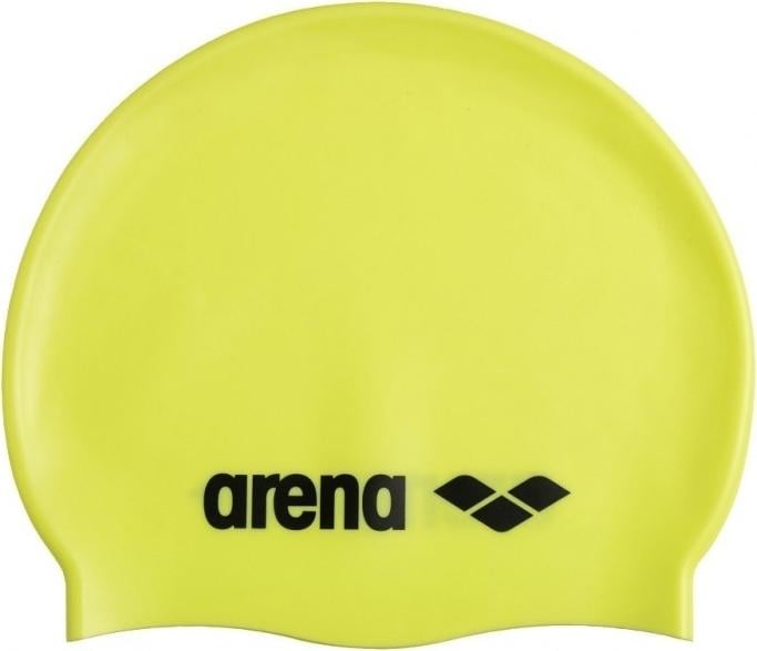 Шапочка для плавания Arena CLASSIC SILICONE Лимонный (91662-107)