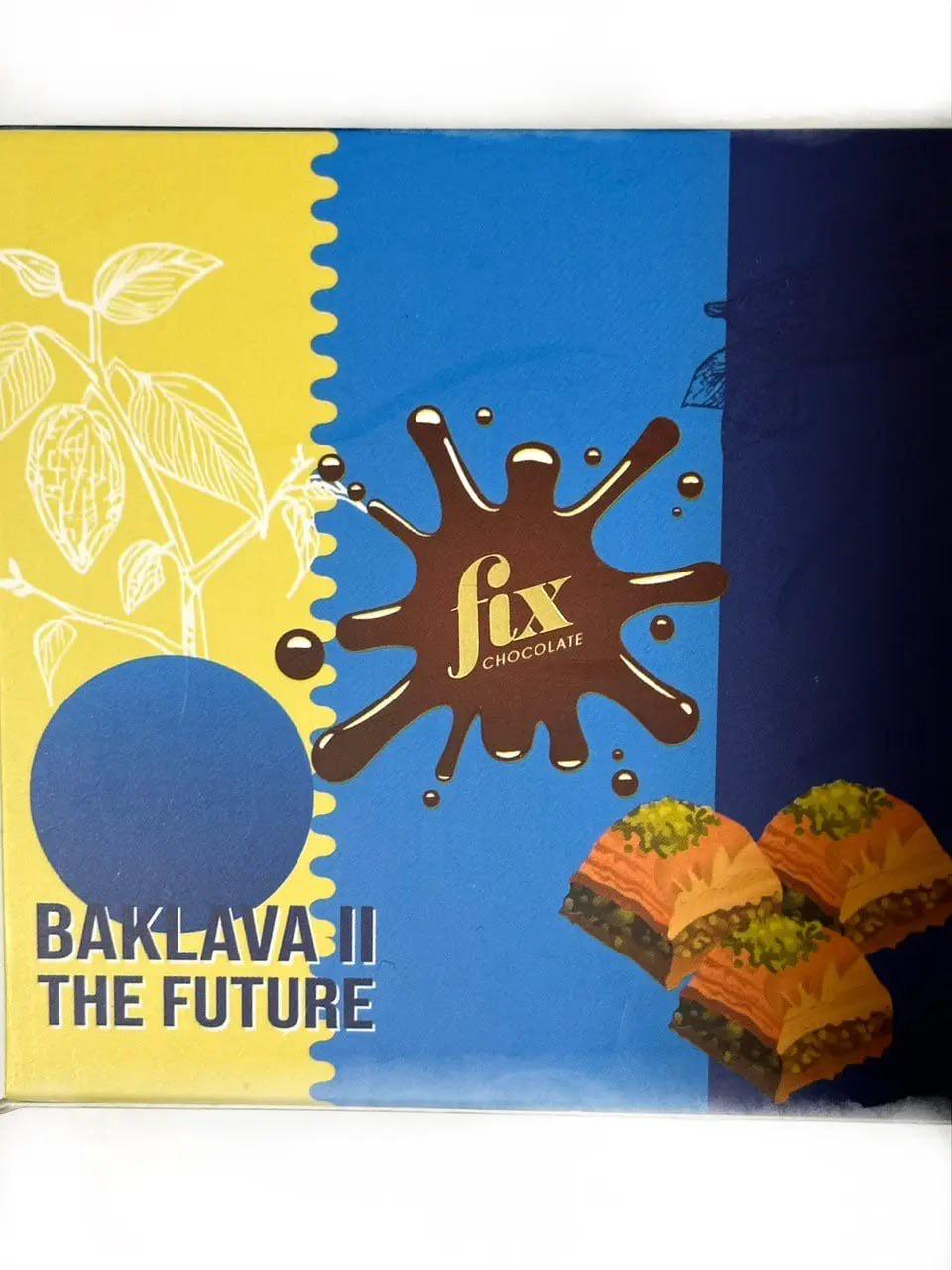 Шоколад Дубайський Fix Baklava II The Future зі смаком пахлави 80 г