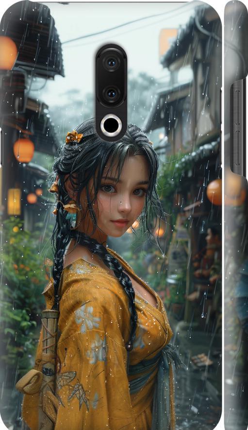 Чехол на Meizu 15 Plus Anime-girl (6133m-1473-42517)