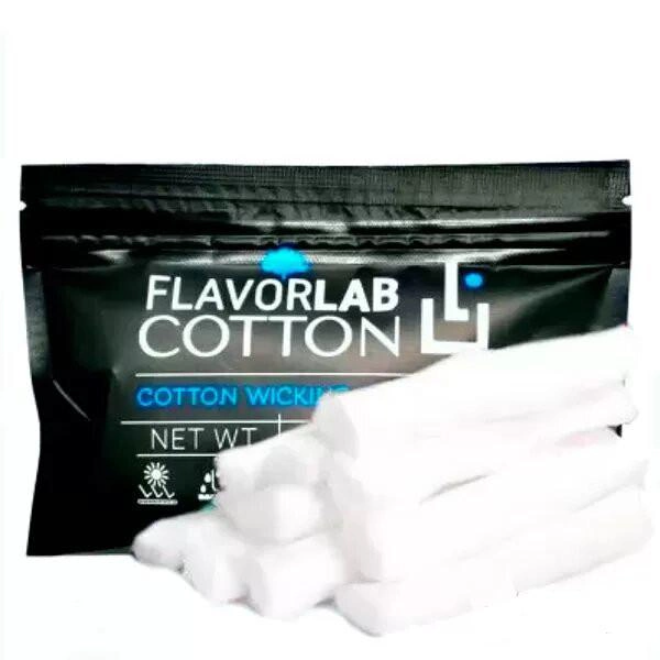 Вата для электронных сигарет Flavorlab Cotton 10 полосок (10968)