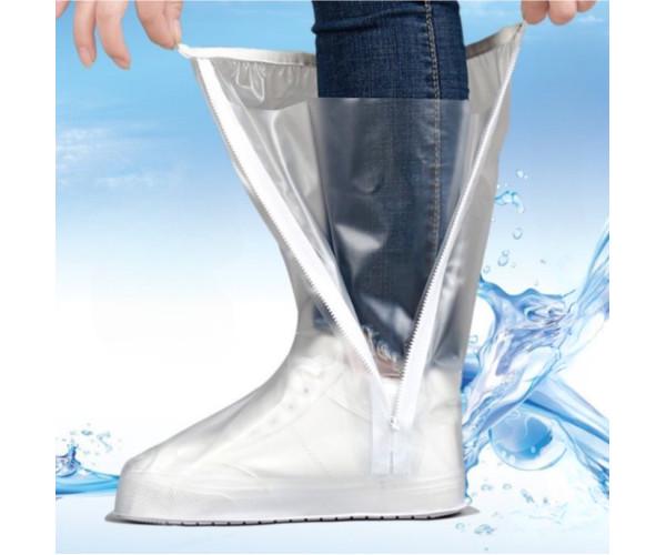 Бахіли водонепроникні високі з потовщеною підошвою 2XL р. 43-44 - фото 4 Бахіли водонепроникні високі з потовщеною підошвою 2XL р. 43-44 - фото 4
