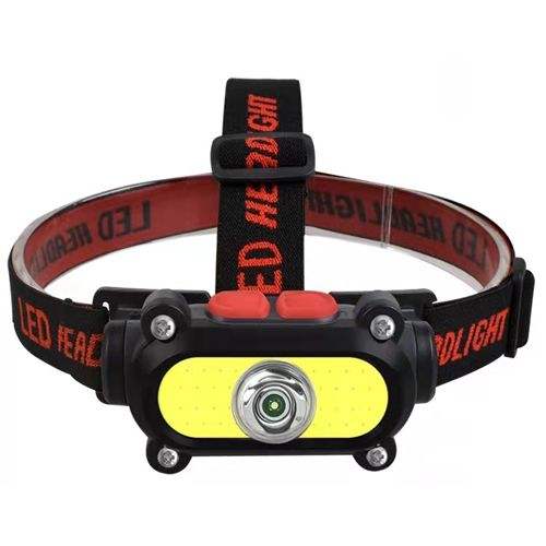 Фонарь налобный HeadLamp KX-210 COB XPE Черный (51818)