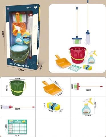 Набір для прибирання XS 19112 12 7 елементів/в коробці - фото 4