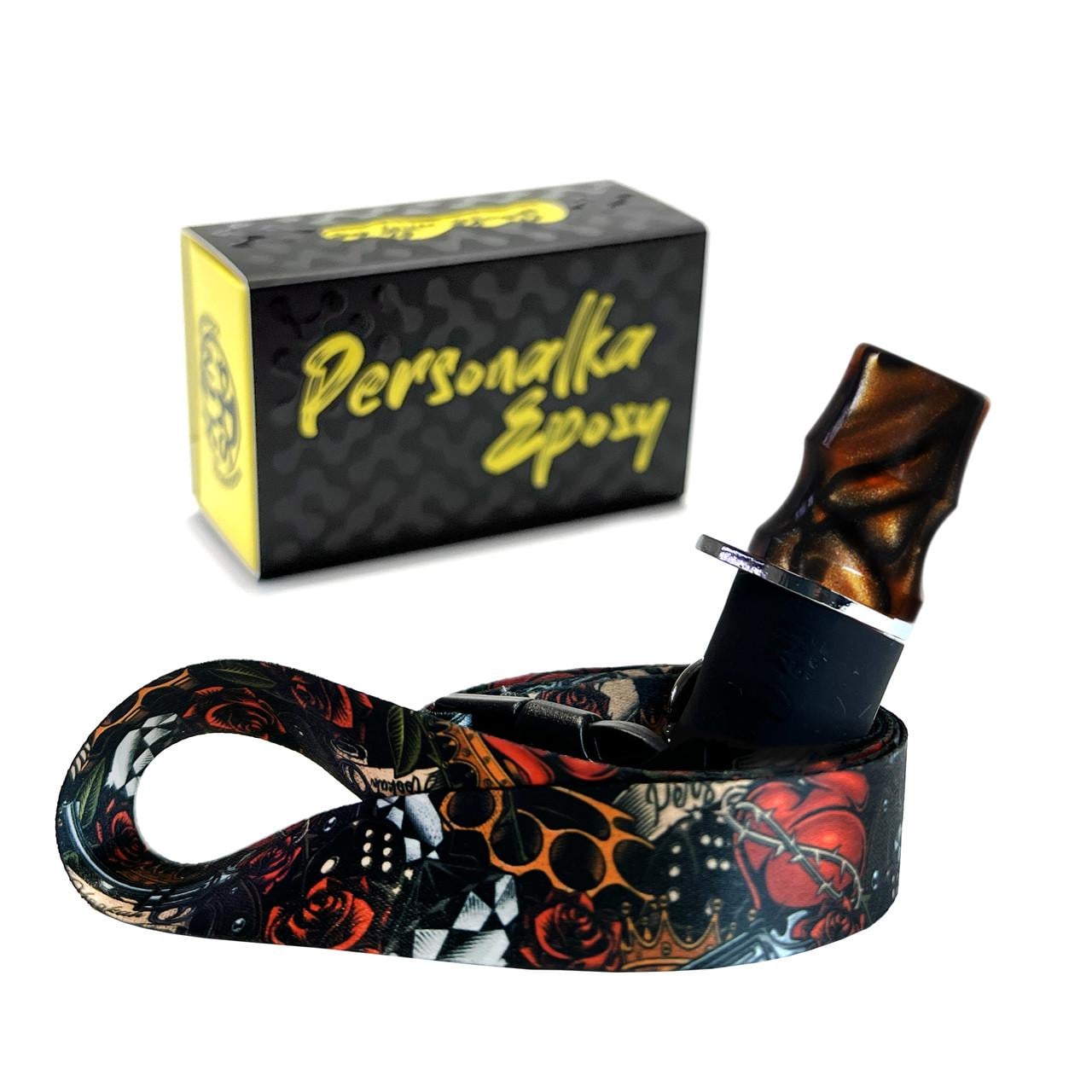 Мундштук персональный для кальяна Personalka Epoxy Onyx (ON266)