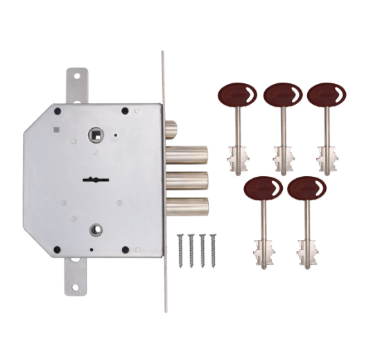 Замок врізний сувальдний Шерлок 06.43-K65 правий (2266465705)