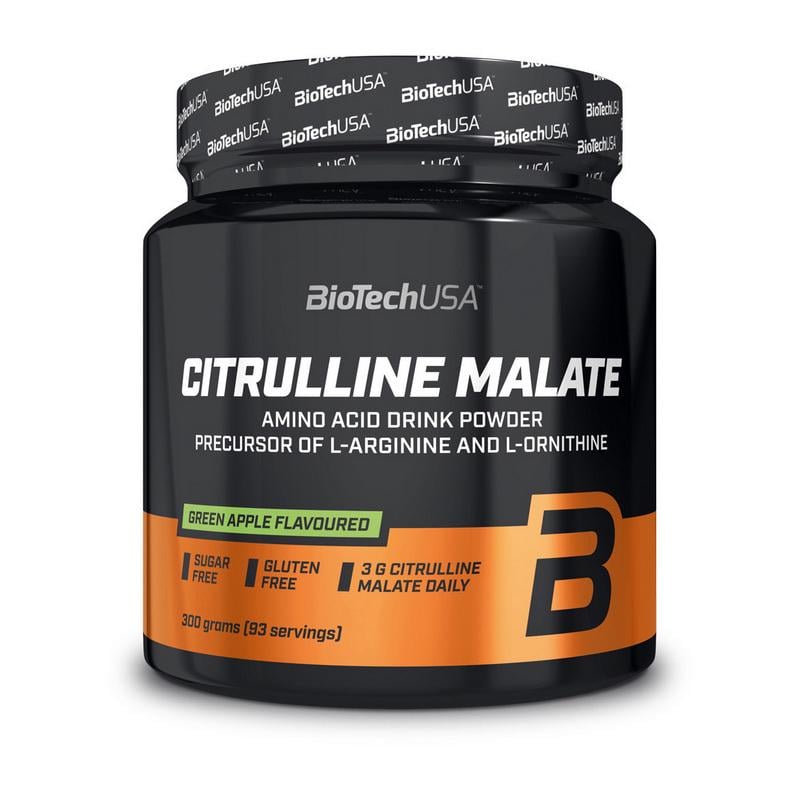 Цитрулин малат BioTech Citrulline Malate 300 г Лайм Лайм