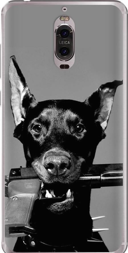 Чехол на Huawei Mate 9 Pro Доберман (2745u-819-42517)