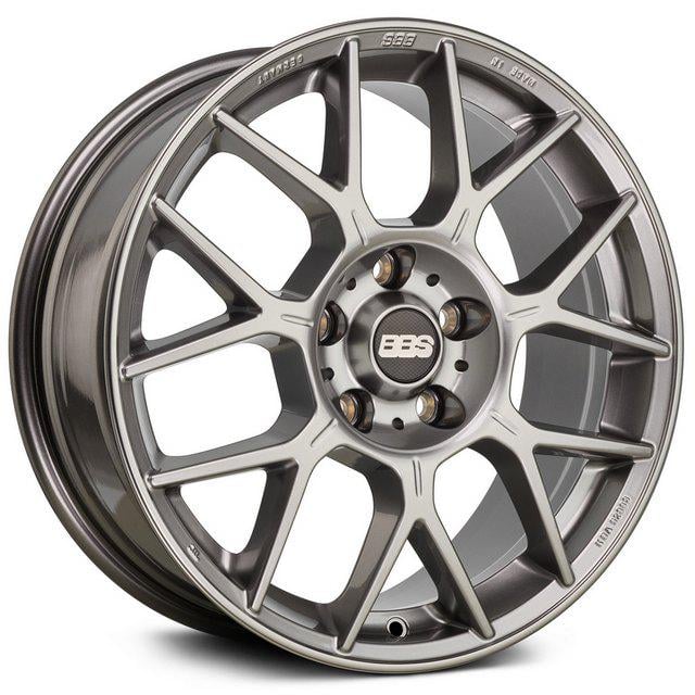 Литые диски BBS XR 7,5x17 5x112 ET45 DIA82 Platinum silver