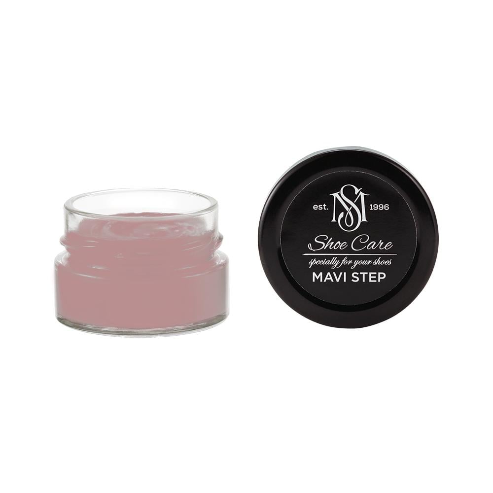 Крем для обуви из кожзама MAVI STEP Custom 50 мл Серый с малиновым (3020-R) - фото 1