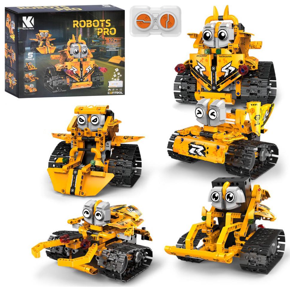 Конструктор дитячий на радіокеруванні K96183 5в1 звук/світло (RLT47150) - фото 2