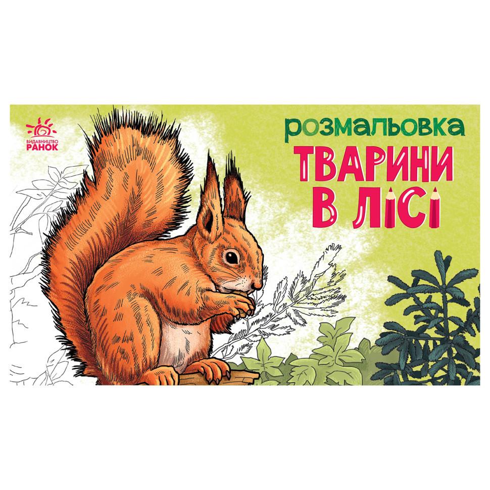 Раскраска Животные в лесу 583012 16 страниц (2990389349)