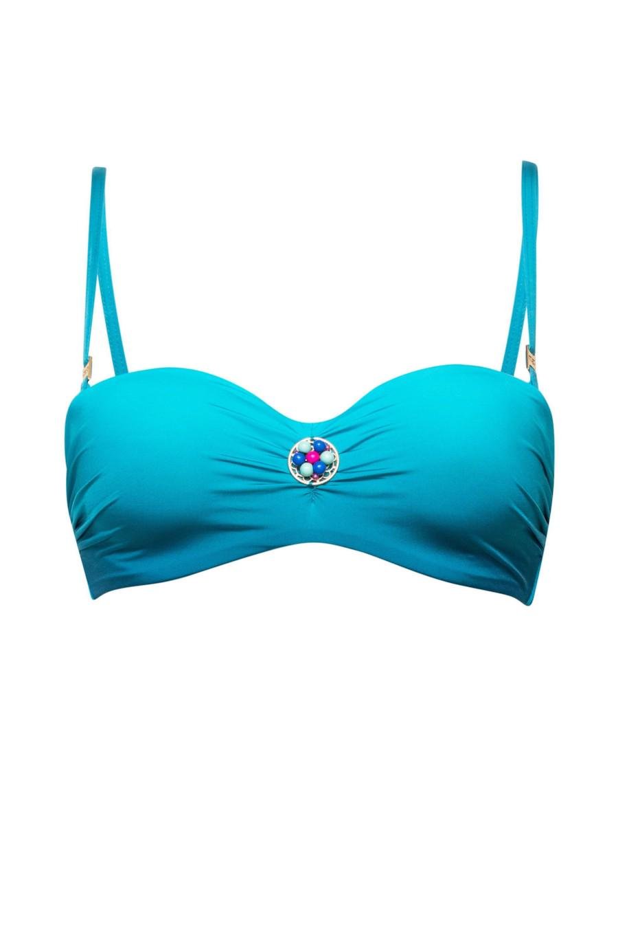 Верх купальника push up Marc&Andre 44D Бирюзовый (65971) - фото 2