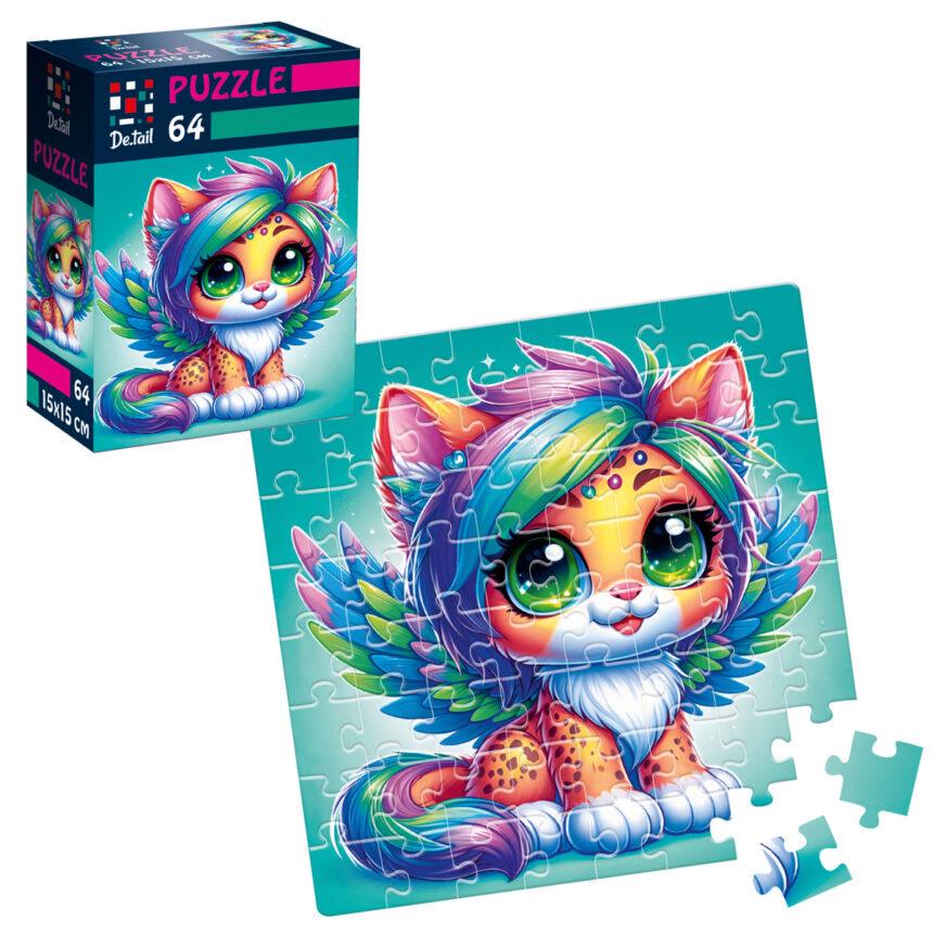Пазли De.tail. Казковий леопардик DT1234-23 64 ел. (MTT-197306) Пазли De.tail. Казковий леопардик DT1234-23 64 ел. (MTT-197306)