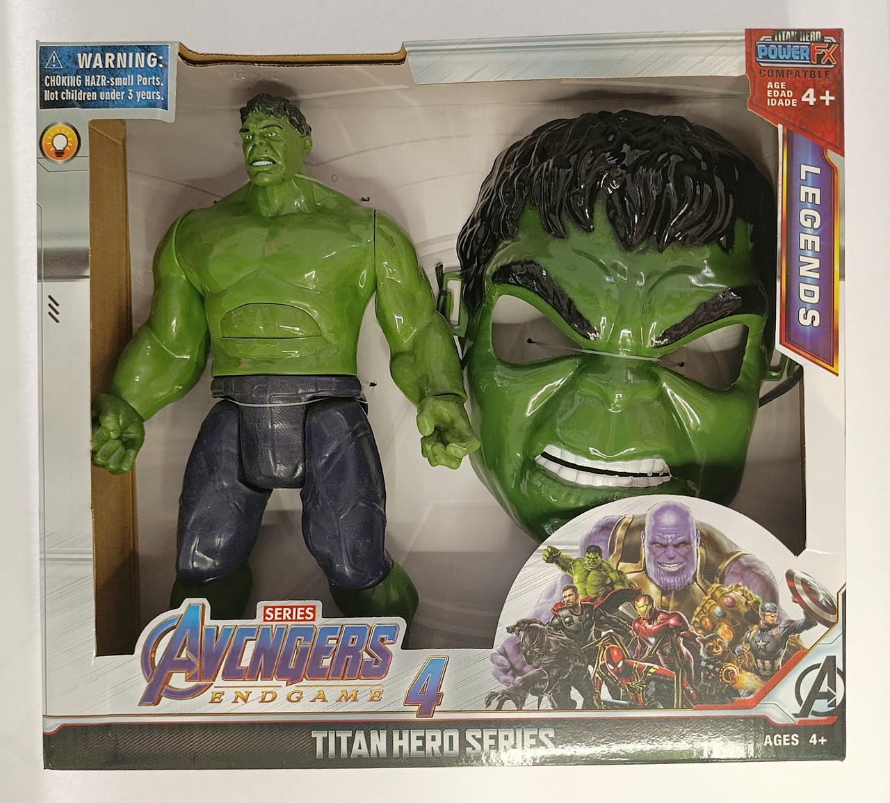 Набор маска Халка и фигурка