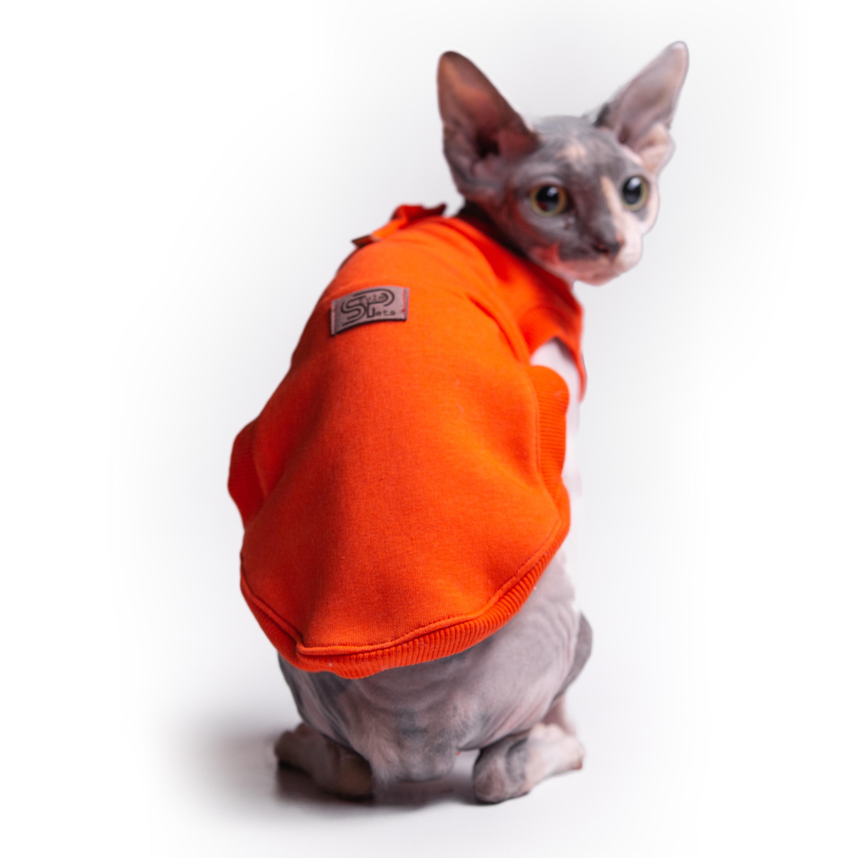 Майка спортивная для кошек Style Pets TVIXI XL Orange (475XL) - фото 7