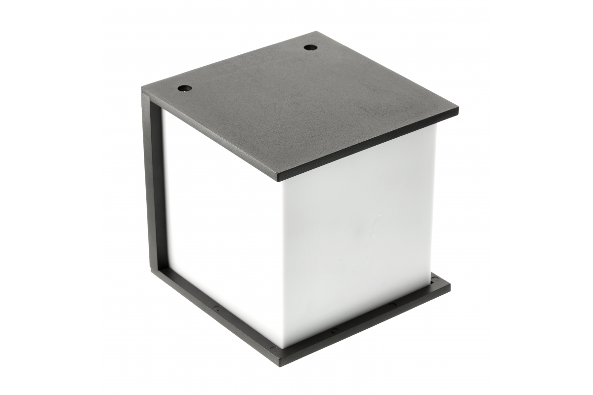 Светильник фасадный GTV LEO E27 18 Вт IP54 Черный (28687924)