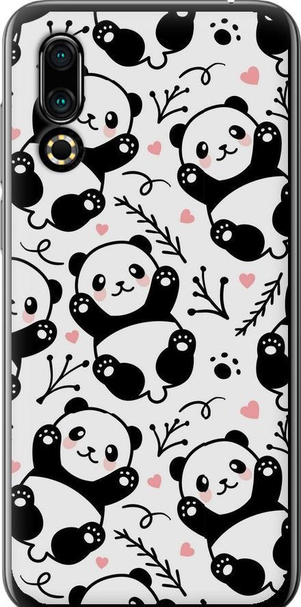Чехол на Meizu 16S Панды (4318u-1701-42517)