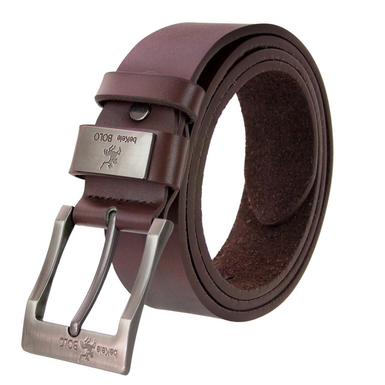 Ремень мужской Bekele Bolo Hawk B-01 эко-кожа 125 см Brown (3_05444) Ремень мужской Bekele Bolo Hawk B-01 эко-кожа 125 см Brown (3_05444)