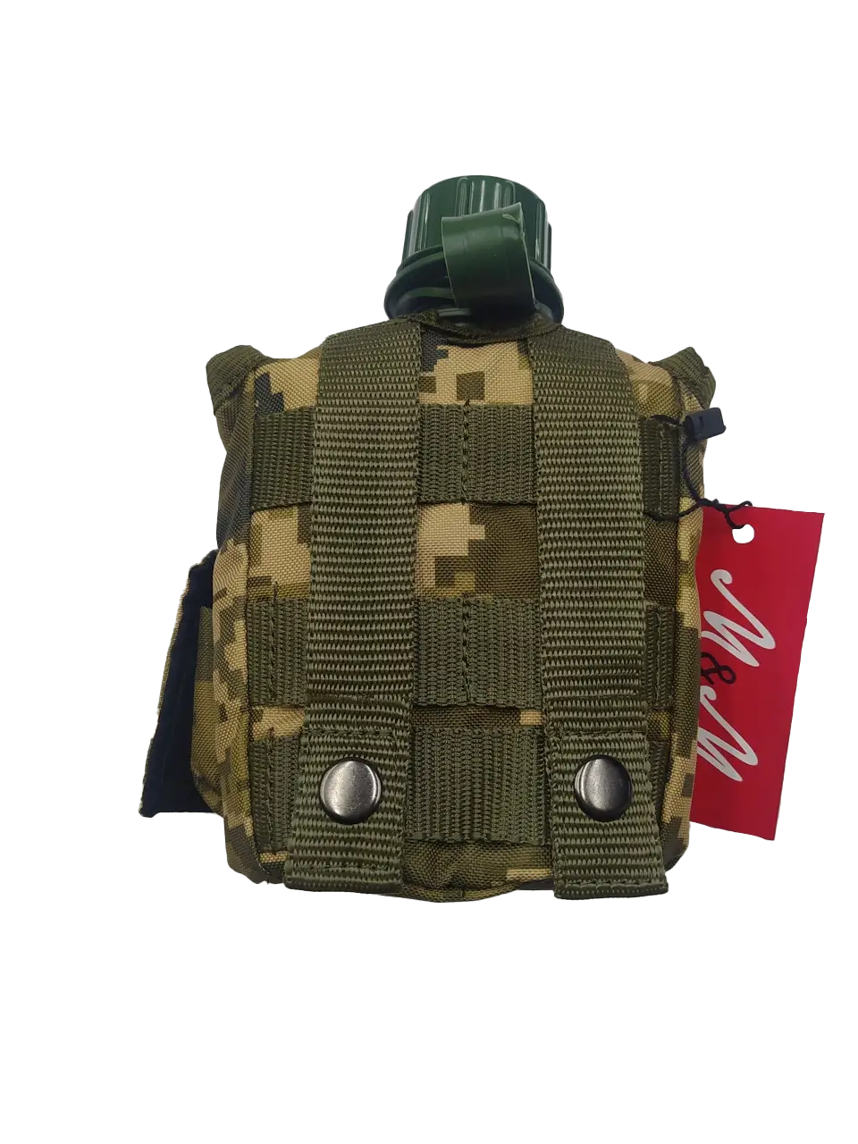 Фляга армійська М&М 870 мл Хаккі/Піксель (213260) - фото 7