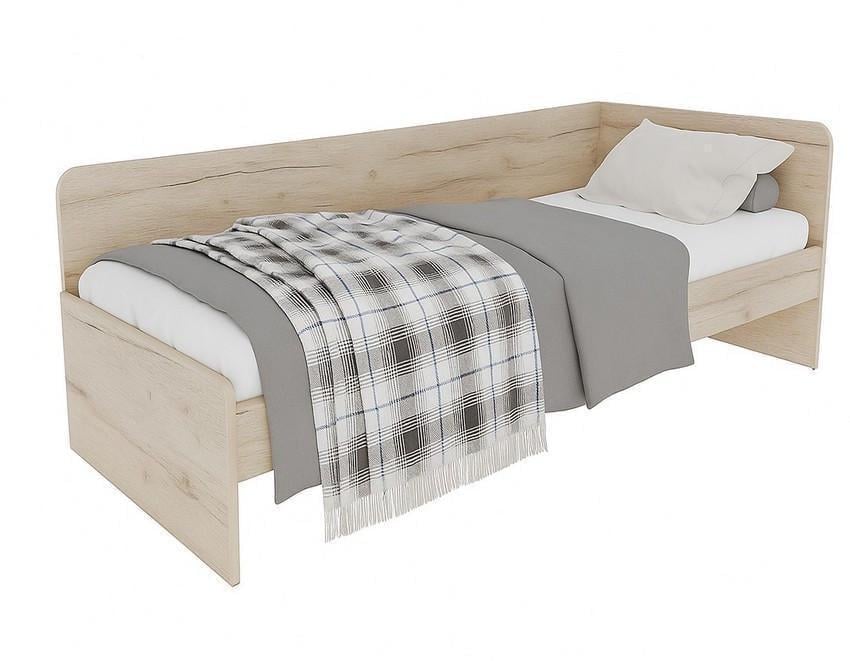 Ліжко дитяче Еверест 800 ЩИТ ДСП Дуб крафт білий (е-207442) - фото 2 Ліжко дитяче Еверест 800 ЩИТ ДСП Дуб крафт білий (е-207442) - фото 2