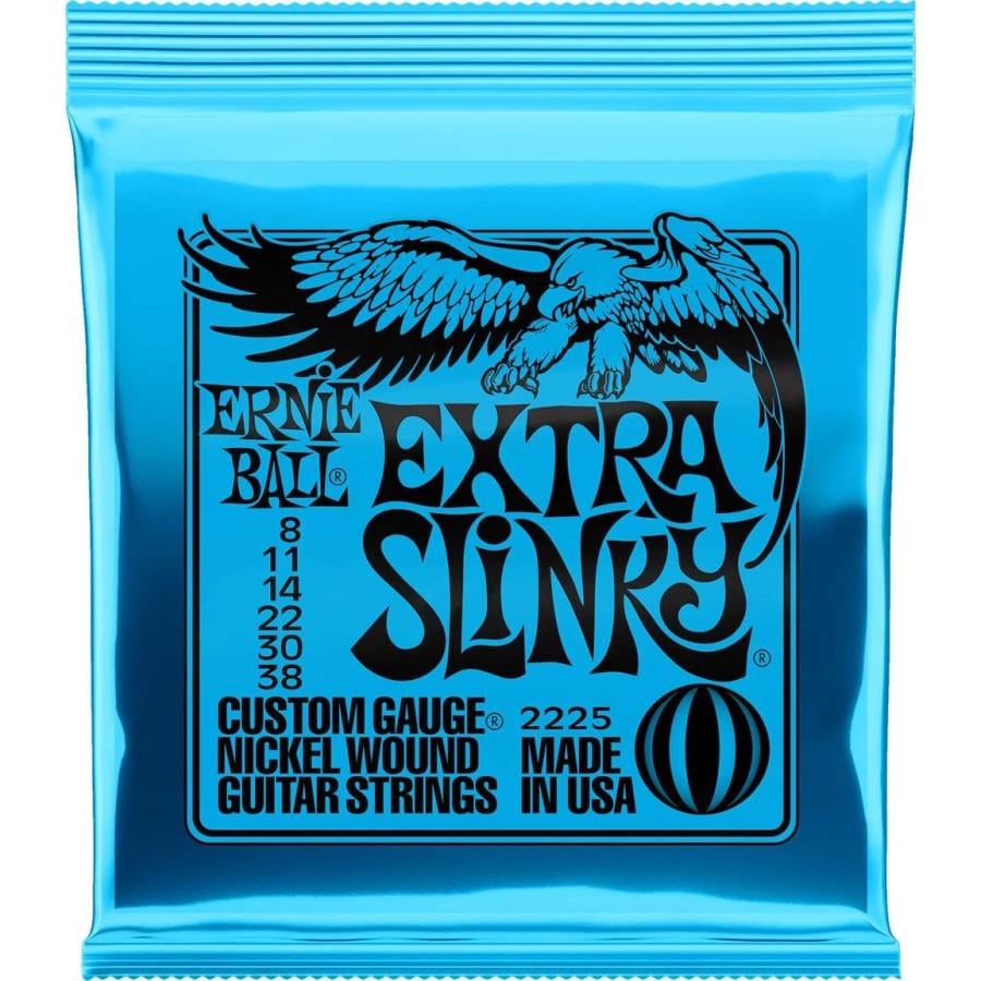 Струны для электрогитары Ernie Ball 2225 8-38 Extra Slinky (2225) Струны для электрогитары Ernie Ball 2225 8-38 Extra Slinky (2225)