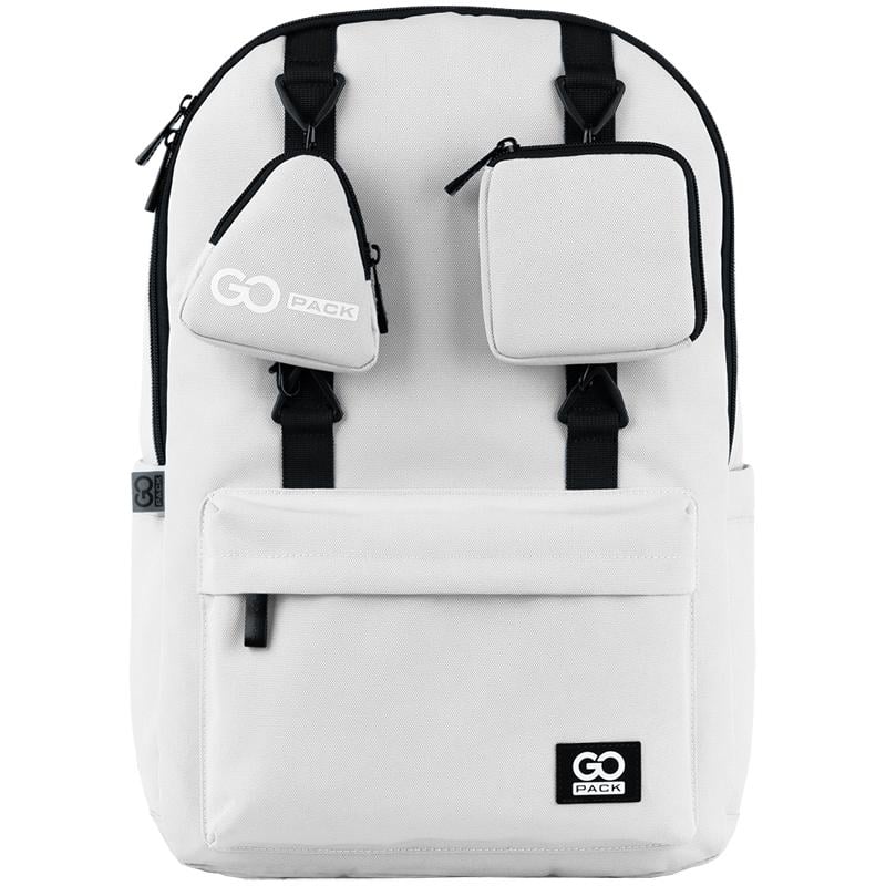 Рюкзак школьный GoPack Education Teens GO25-178L-2 с уплотненной спинкой Серый (000995144)