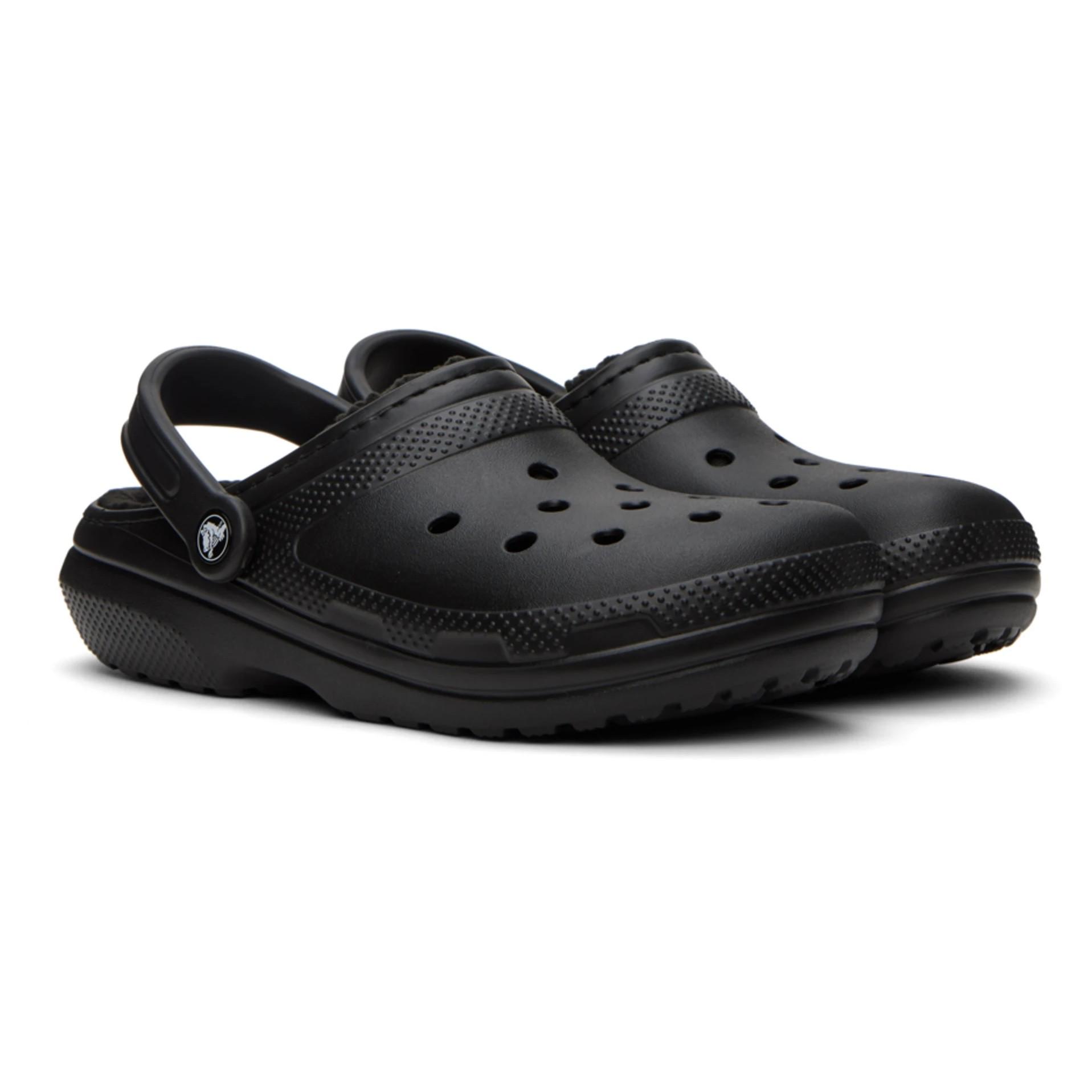 Сабо Crocs Classic Lined Clog M4W6 р. 46 Black - фото 2