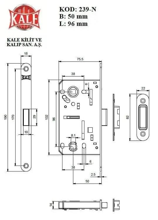 Замок 239N магнитный межкомнатный WC с соответствующей планкой Латунь (1-30208) - фото 2 Замок 239N магнитный межкомнатный WC с соответствующей планкой Латунь (1-30208) - фото 2