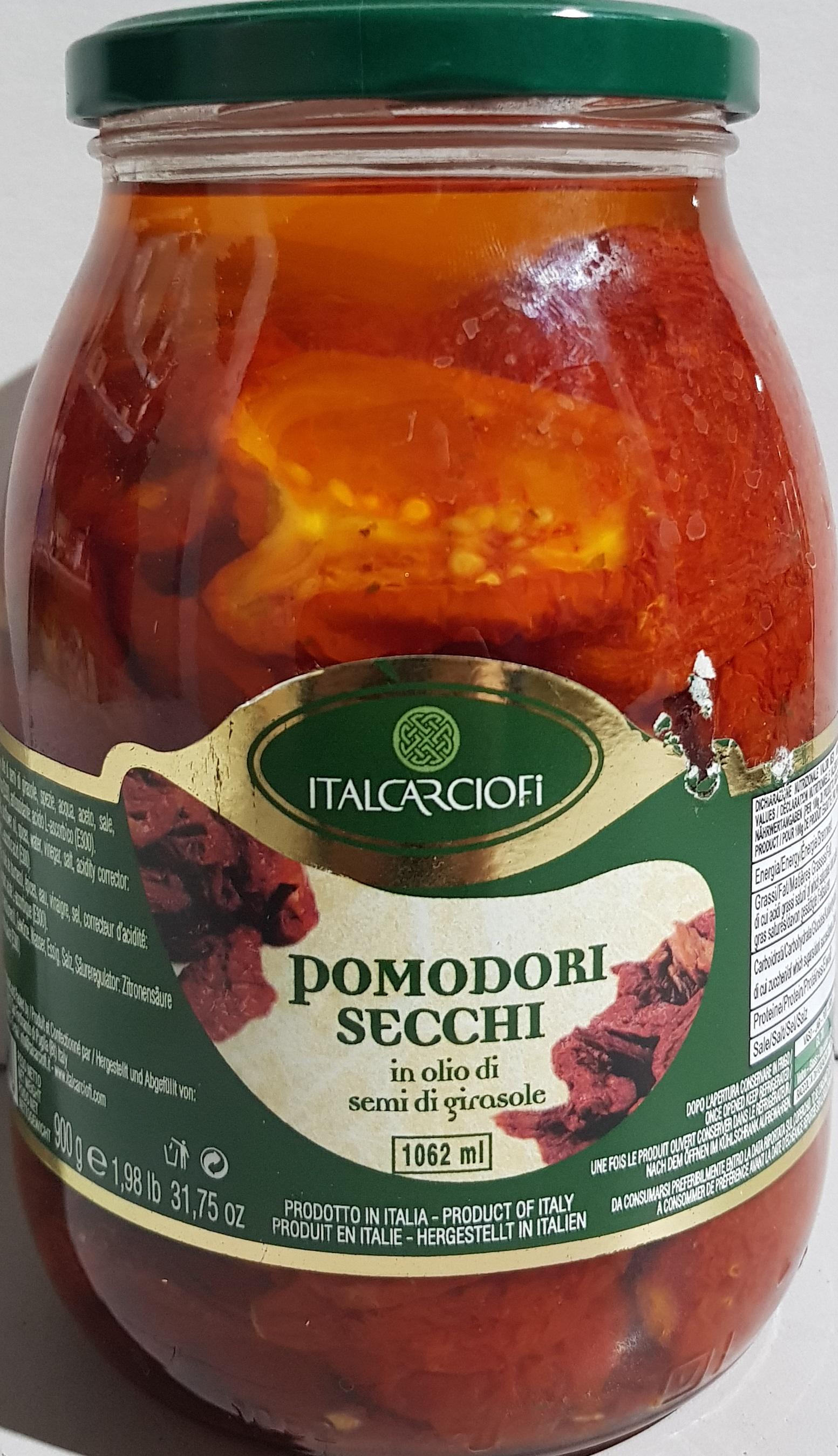 Томати в'ялені Italcarciofi в олії 1062 мл (12970611)
