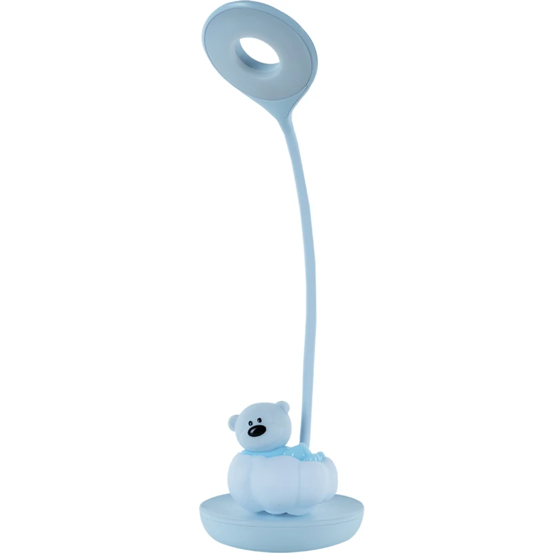 Лампа настільна KITE Cloudy Bear LED з акумулятором Блакитний (K24-493-2-3) - фото 2 Лампа настільна KITE Cloudy Bear LED з акумулятором Блакитний (K24-493-2-3) - фото 2