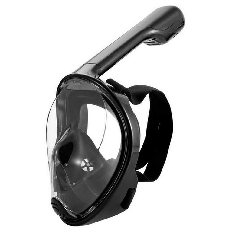 Маска для снорклинга и дайвинга Tribord Easy breath р. S-M Черный