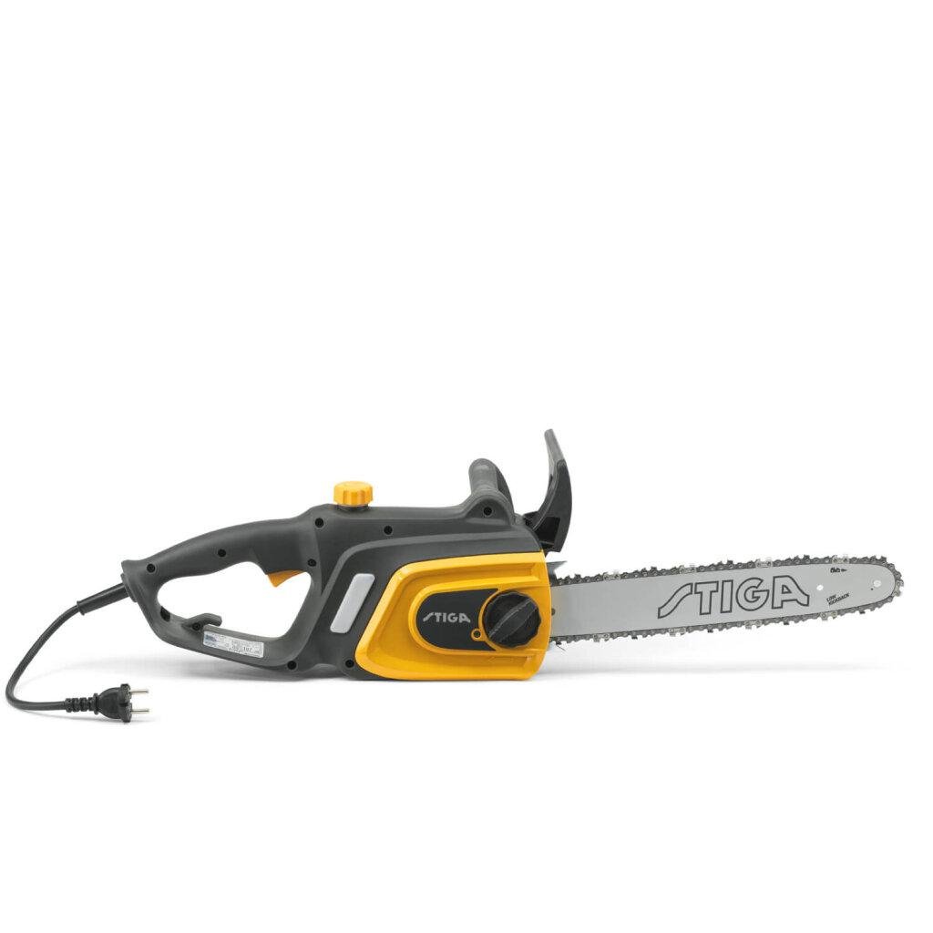 Пила цепная электрическая Stiga CS118c-35 1,8 кВт шина 35 см звеньев 52 шаг цепи 3/8" (216dc15a) - фото 2 Пила цепная электрическая Stiga CS118c-35 1,8 кВт шина 35 см звеньев 52 шаг цепи 3/8" (216dc15a) - фото 2